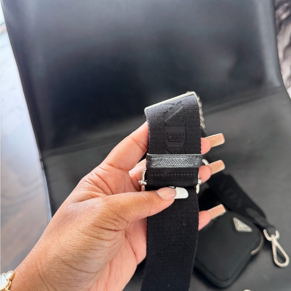 Prada Black Re Nylon Crossbody with Hat!!!! - Picture 5 of 12